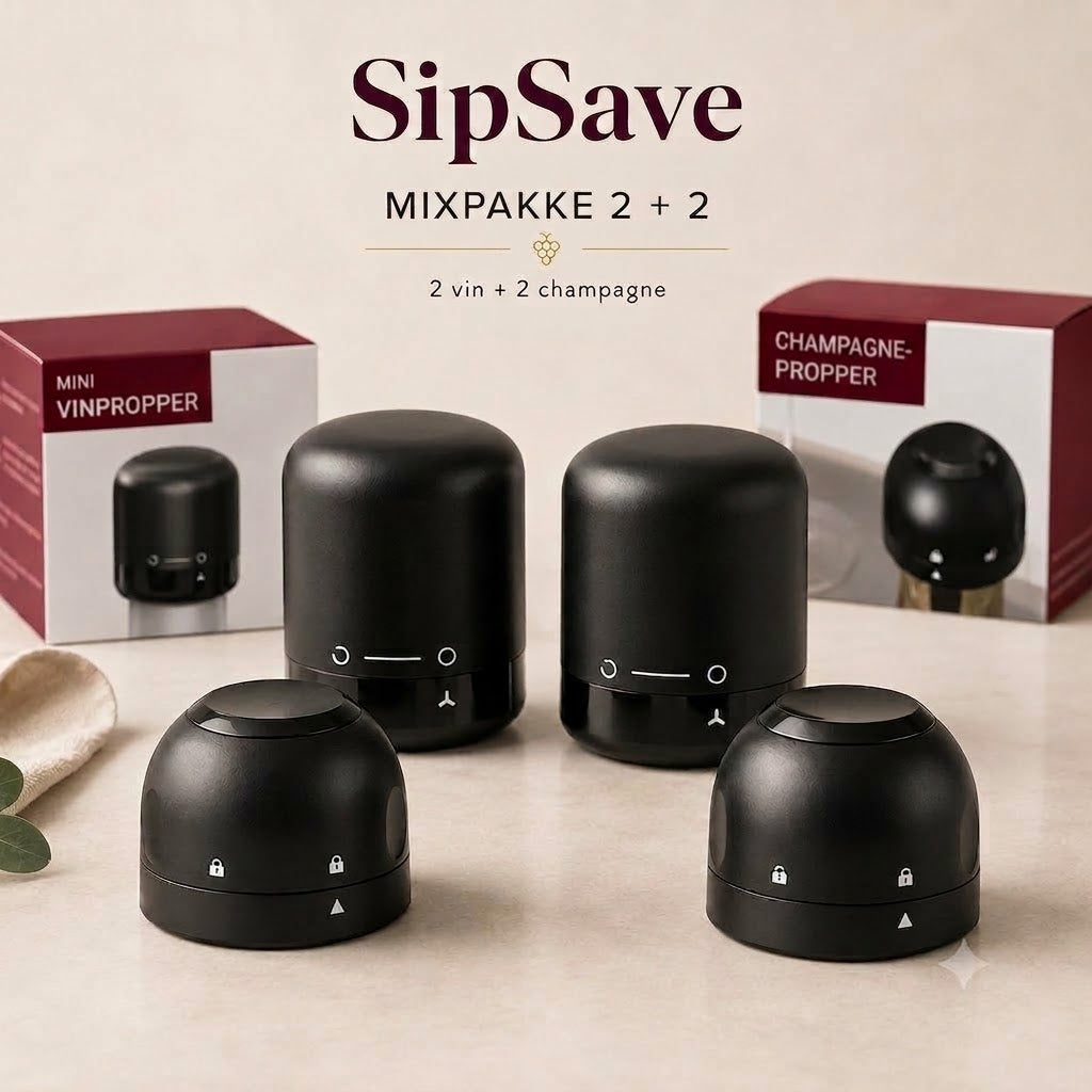 SipSave – Vin- og champagnestopper
