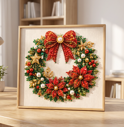 🔥 Tidsbegrenset tilbud: 50 % rabatt! 🎨💎 Juletema DIY diamantmaling-sett – perfekt for nybegynnere 🎄