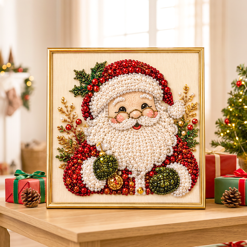 🔥 Tidsbegrenset tilbud: 50 % rabatt! 🎨💎 Juletema DIY diamantmaling-sett – perfekt for nybegynnere 🎄