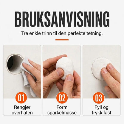 Ny generasjon vanntett tetningsmasse (1 sett, 3 stk.)
