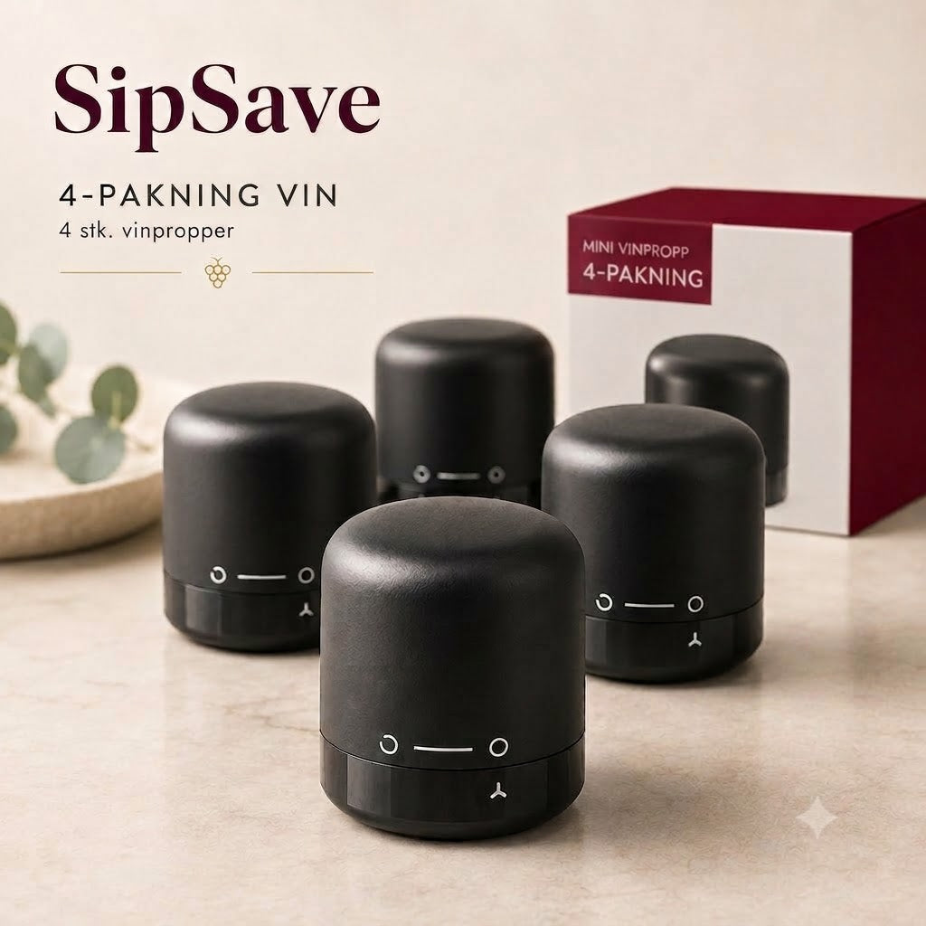 SipSave – Vin- og champagnestopper