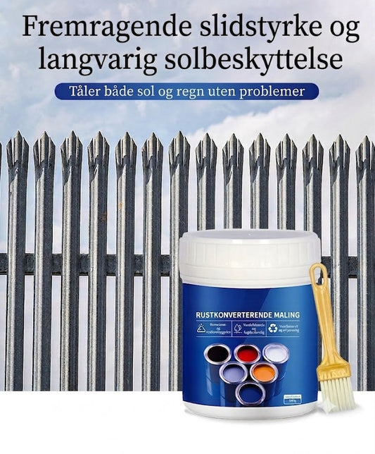 Vannbasert rustbeskyttende metallmaling