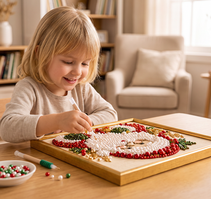 🔥 Tidsbegrenset tilbud: 50 % rabatt! 🎨💎 Juletema DIY diamantmaling-sett – perfekt for nybegynnere 🎄
