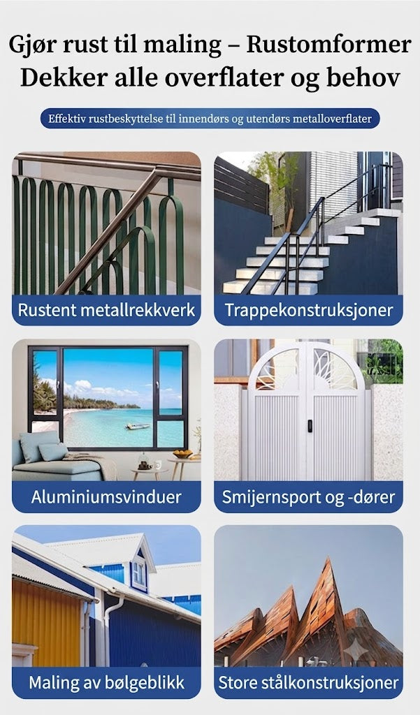 Vannbasert rustbeskyttende metallmaling