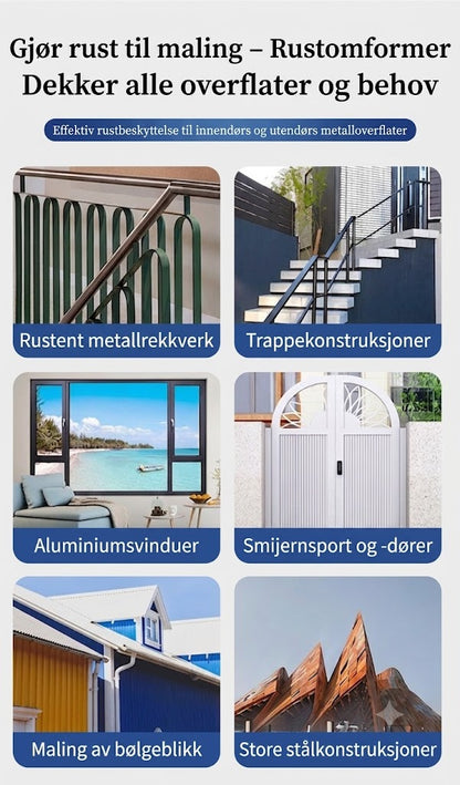 Vannbasert rustbeskyttende metallmaling