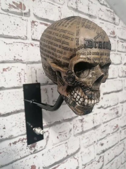 💀SkullRack – Hjelm- og jakkestativ