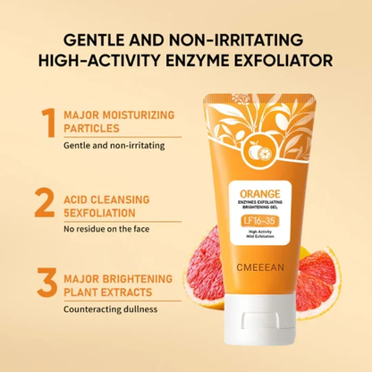 🍊 Tidsbegrenset tilbud: Kjøp 1, få 1 gratis! Appelsin peelinggel – fjerner skånsomt døde hudceller ✨