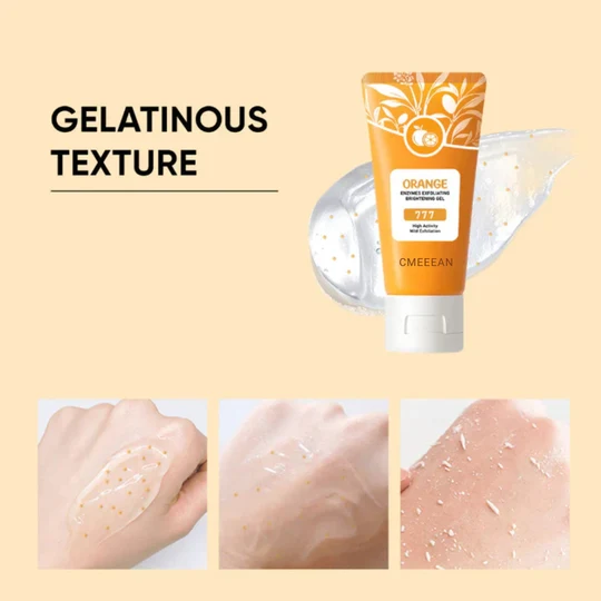 🍊 Tidsbegrenset tilbud: Kjøp 1, få 1 gratis! Appelsin peelinggel – fjerner skånsomt døde hudceller ✨