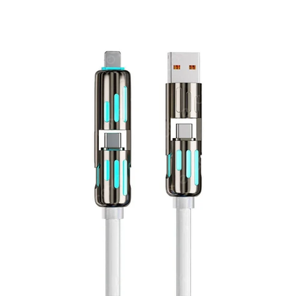 4-i-1 USB-hurtigladekabel