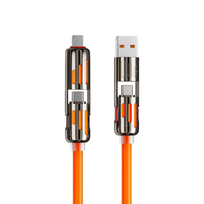 4-i-1 USB-hurtigladekabel