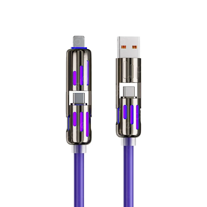 4-i-1 USB-hurtigladekabel