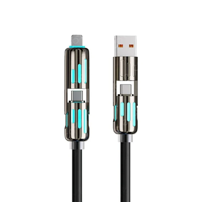 4-i-1 USB-hurtigladekabel