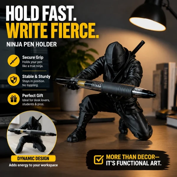 Ninja penneholder til skrivebord