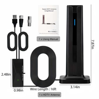 4K/1080P Innendørs HD TV-antenne