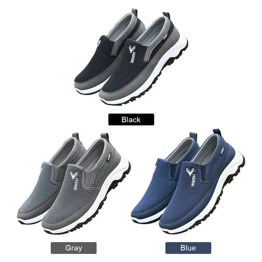 Klassiske og lette seilersko for menn – Behagelige casual slip-on loafers