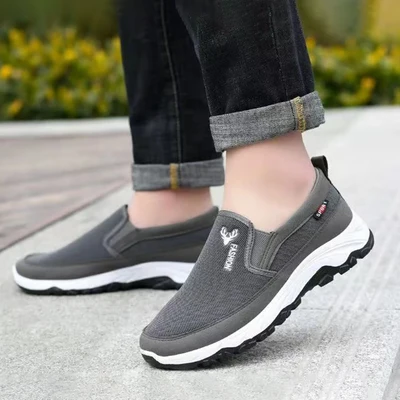 Klassiske og lette seilersko for menn – Behagelige casual slip-on loafers