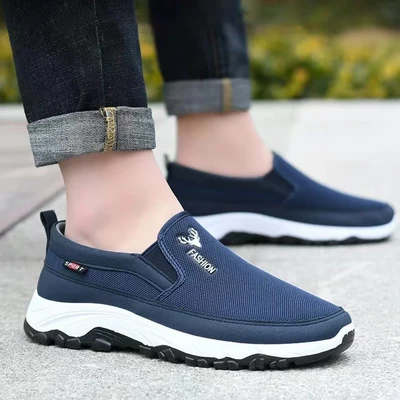 Klassiske og lette seilersko for menn – Behagelige casual slip-on loafers