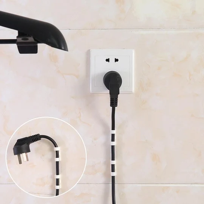 Selvklebende kabelklips – praktisk og brukervennlig ledningsholder for skrivebord og hjem