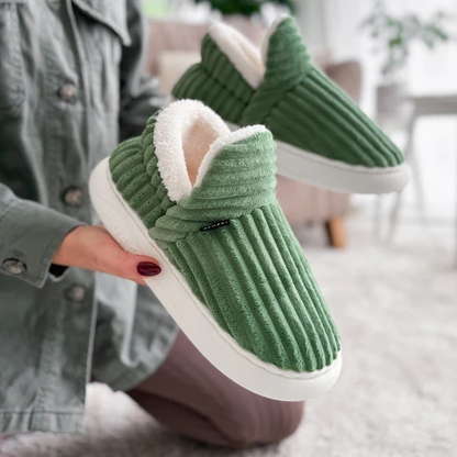 Unisex varme og komfortable vintertøfler