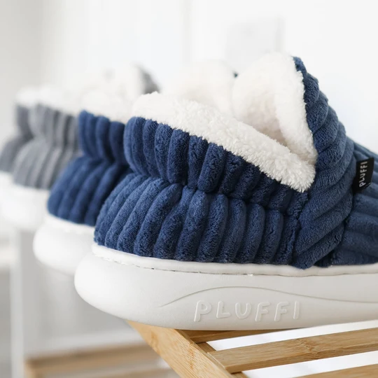 Unisex varme og komfortable vintertøfler