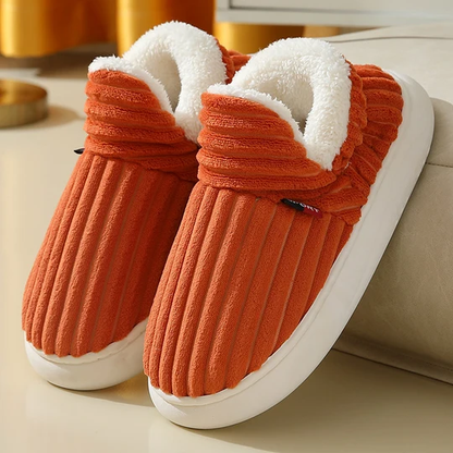 Unisex varme og komfortable vintertøfler