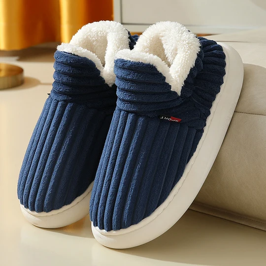 Unisex varme og komfortable vintertøfler