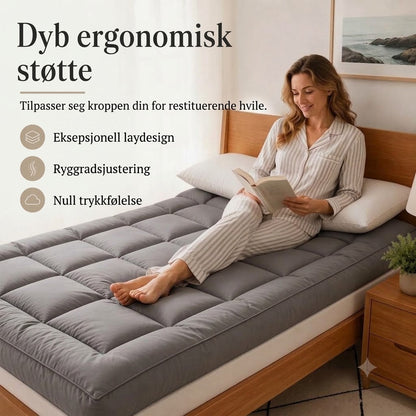 Myk vattert rullemadrass