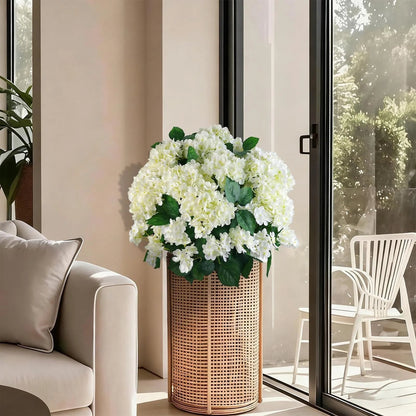 🌼 Utendørs kunstig hortensia – UV-bestandig, vanntett, vindtett 💐