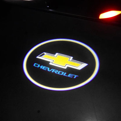 Projektorsett for bildør med logo | 1 sett (2 stk.)