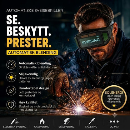 Brannsikre vernebriller for sveising – Ny 2026-modell
