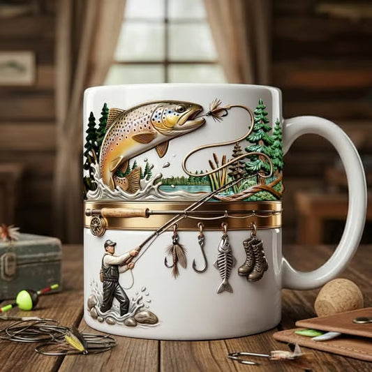 "Fiskeentusiast" kaffekrus