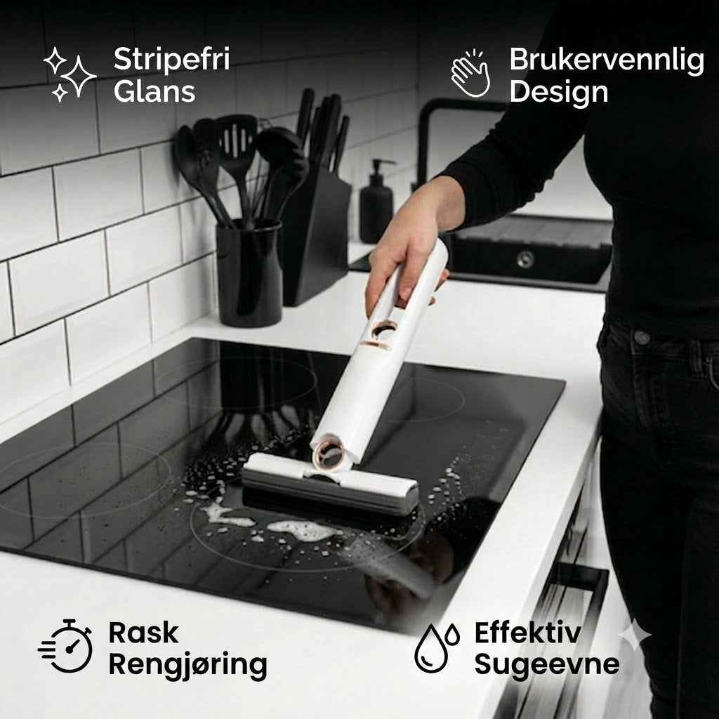 Praktisk mini rengjøringspinne – multifunksjonell rengjøringsbørste for vanskelig tilgjengelige hjørner og kanter
