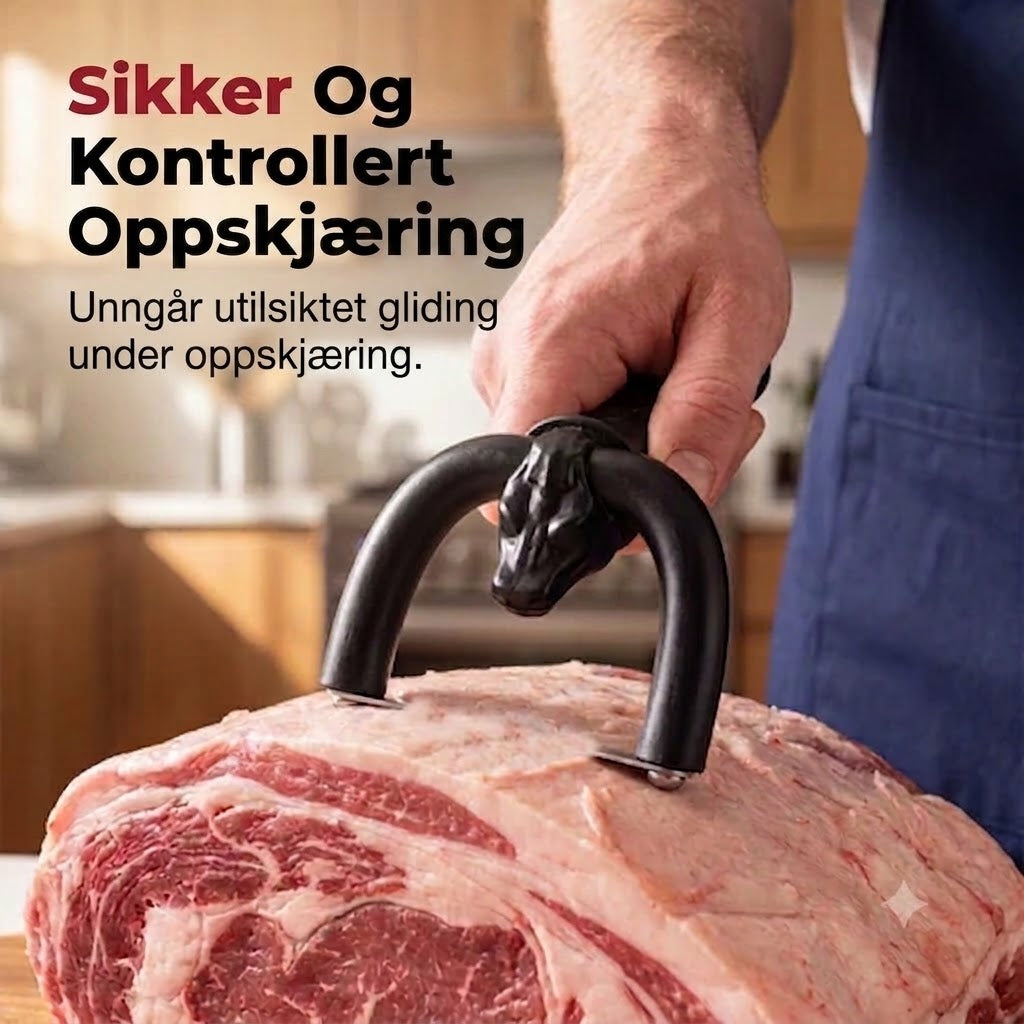 Håndholdt fettrimmer / fettskjærer for storfe- og svinekjøtt