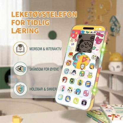 🔥📢 50 % rabatt 📱 Pedagogisk smarttelefon for barn | Læring gjennom lek, øyevennlig design – det ideelle valget for læring ✨👶