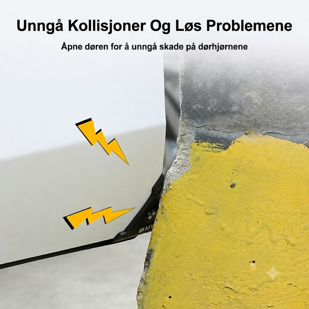 🚗 Hjørnebeskytter for bildør (Sett med 4)