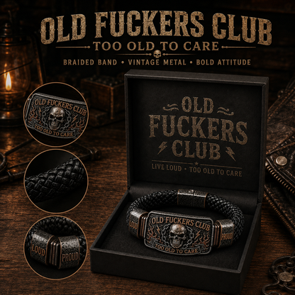 ☠️ Gamlegutta-klubben & Vill & Fri 🪓 | 2026 Limited Edition Vintage Armbånd
