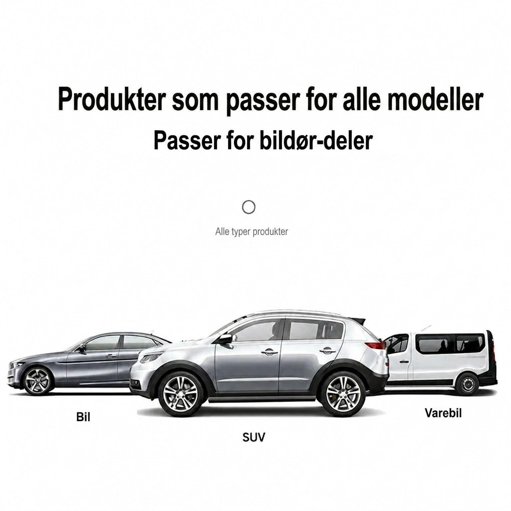 🚗 Hjørnebeskytter for bildør (Sett med 4)