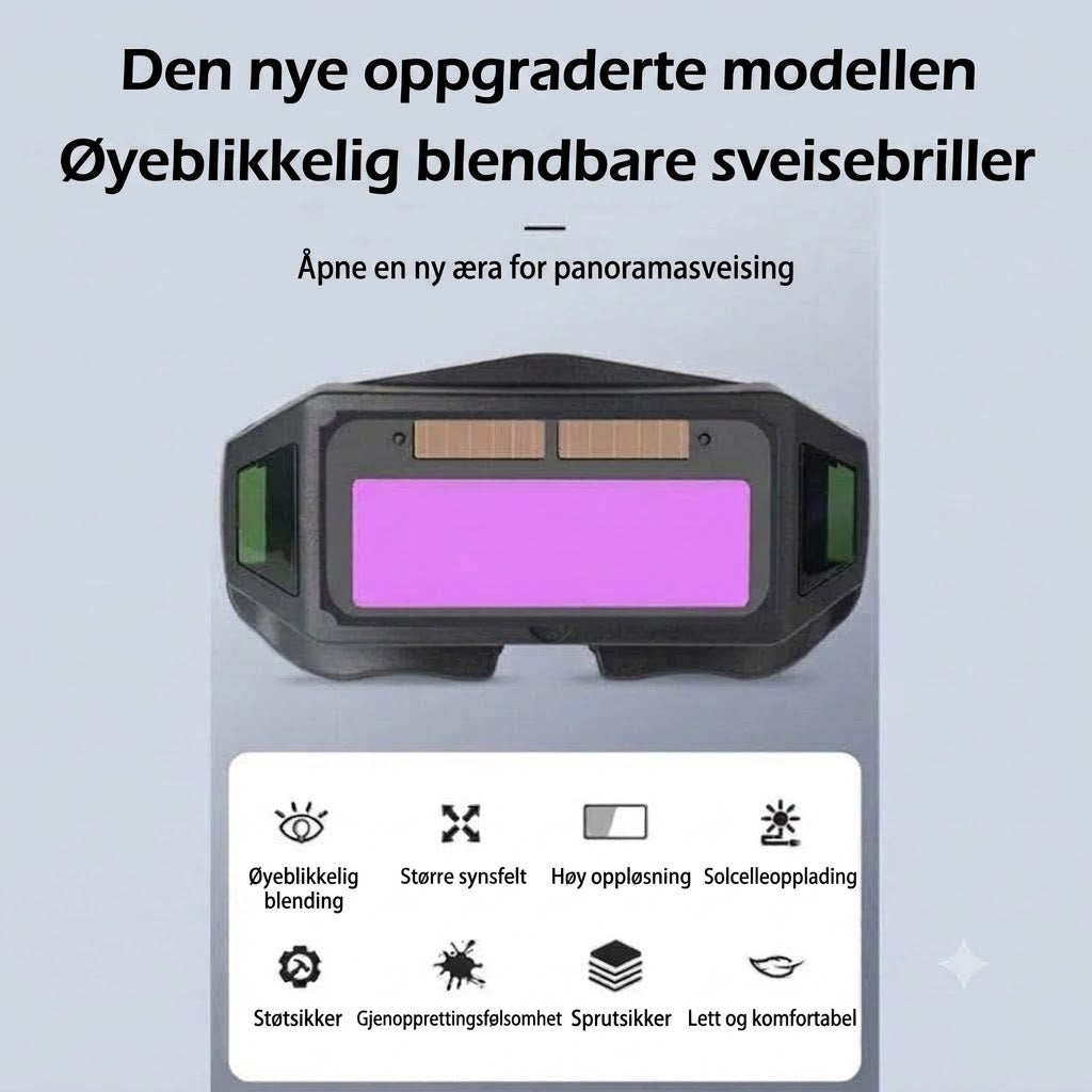 Brannsikre vernebriller for sveising – Ny 2026-modell