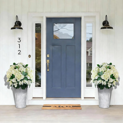 🌼 Utendørs kunstig hortensia – UV-bestandig, vanntett, vindtett 💐