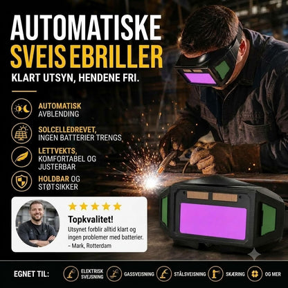 Brannsikre vernebriller for sveising – Ny 2026-modell