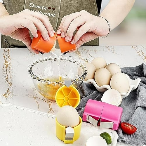🔥📢📢 Tidsbegrenset tilbud❗️❗️ Kjøp én, få én gratis! 🍳 Rask eggåpner – åpne egg raskere, enklere og renere!🔥