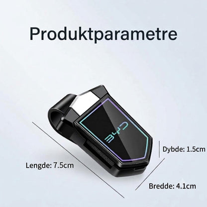Magnetisk solbrilleholder for bilens solskjerm