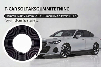 Spesialtilpasset gummitetningslist for bil
