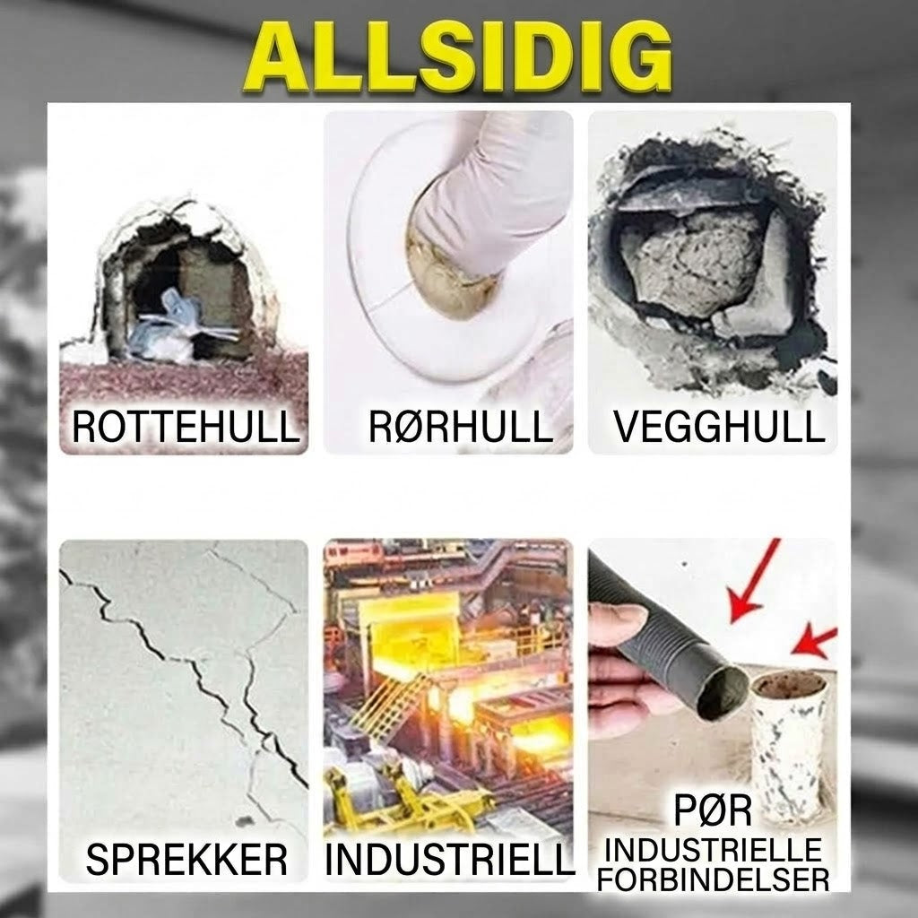 Ny generasjon vanntett tetningsmasse (1 sett, 3 stk.)
