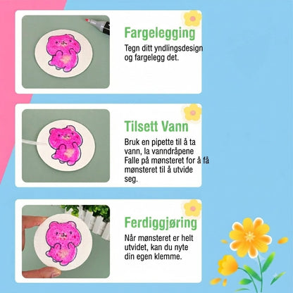 👩‍🎨🔮 Sikkert skumpapir (mosegummi) for barn – mykt og fleksibelt, ideelt for kreative prosjekter, læring og barnehåndverk 🎁✂️