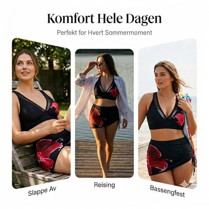 👙🌊 Fiskeformet knytebikini – med snøring for den ultimate sommerfølelsen