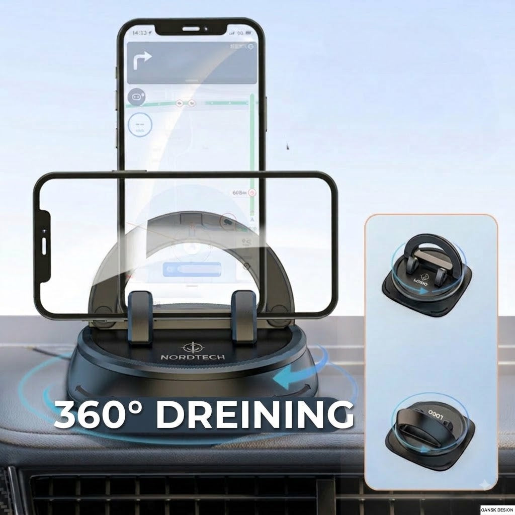 Mobilholder til dashbord / Bilholder til dashbord