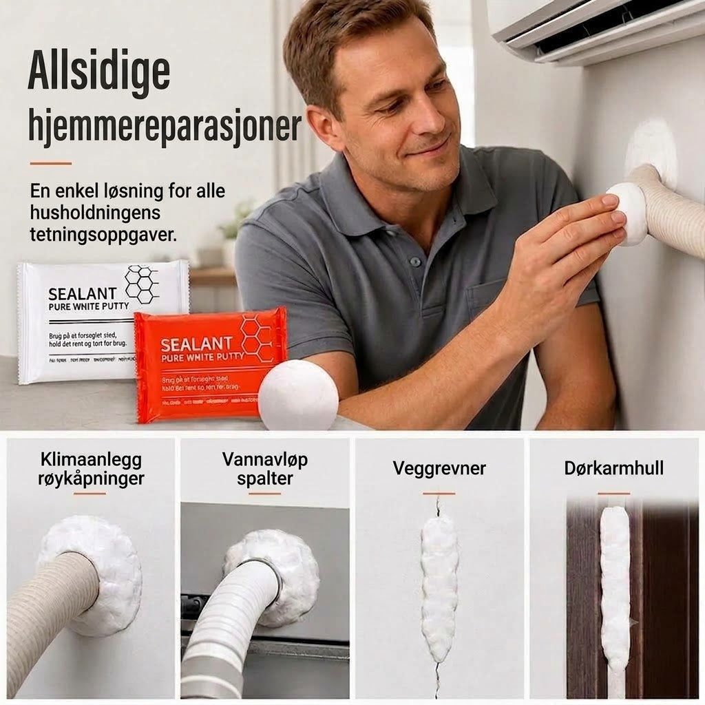 Ny generasjon vanntett tetningsmasse (1 sett, 3 stk.)