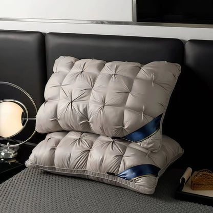 Ergonomisk nakkepute – pustende, myk, med 3D-sømteknologi (1 stk.)