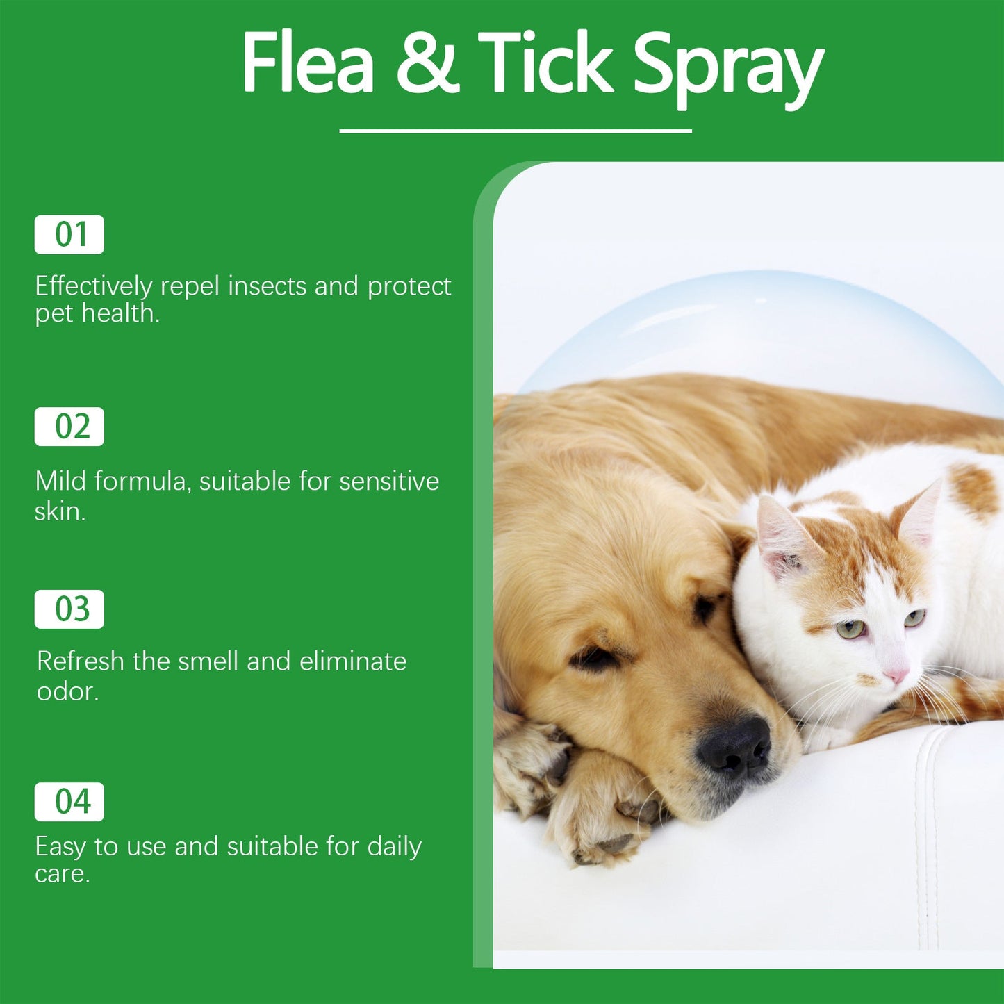 Naturlig loppe- og flåttspray 🐱🐶